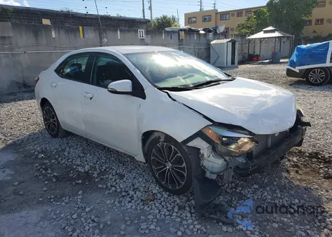2015 Toyota Corolla L from USA, damaged, VIN 5YFBURHE6FP275579